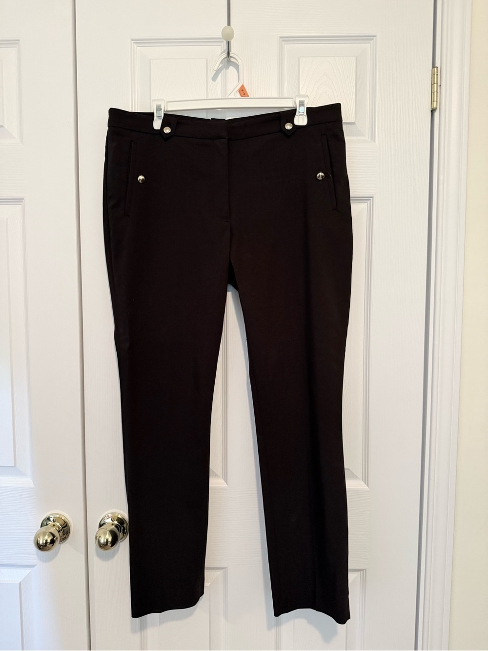 H&M Black Straight Leg Dress Pants